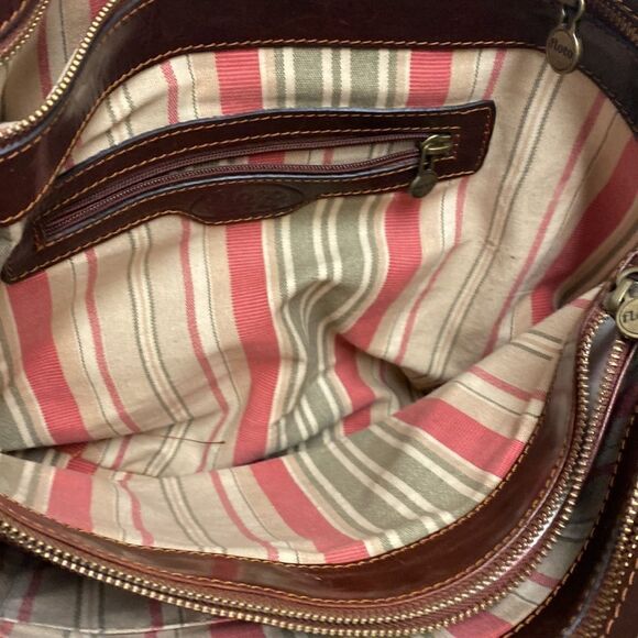 Floto Venezia Leather Shopper Tote Bag - Picture 6 of 9